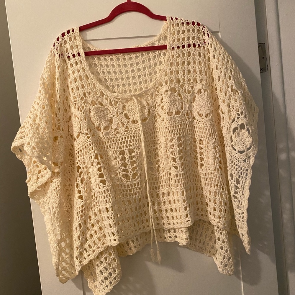 Revolve Crochet Tunic - Picture 2 of 3
